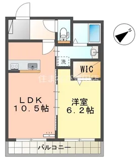 Villa浄水【5階】の間取り