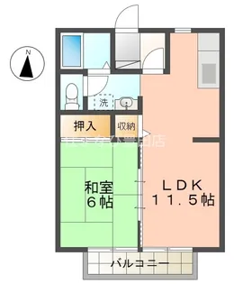 サンビレッジ上郷 A棟【1階】の間取り