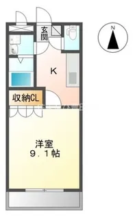 シアンメリー【1階】の間取り
