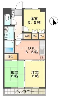 バンブール32【2階】の間取り