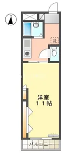 グランビュー太平【4階】の間取り