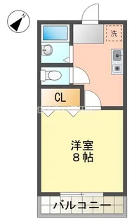 リブラン・ドゥ【201号室】の間取り