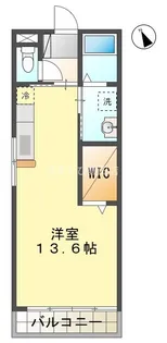 サンシャインヒルズミヨシ C【1階】の間取り