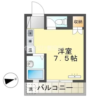 アンダンテ若宮【201号室】の間取り