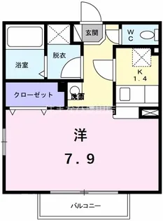 サンガーデンU【2階】の間取り