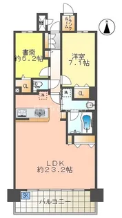 タワー ザ トヨタ【1305号室】の間取り