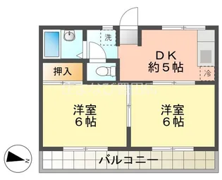 アネックス児玉【201号室】の間取り