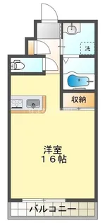 レアル前田【303号室】の間取り