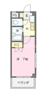 グランド月見【1階】の間取り