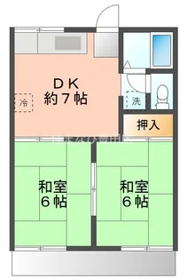 MAISON SUMIYOSHI1【102号室】の間取り