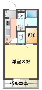 コンフォート井上【2階】の間取り