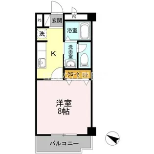 プラスパ・M【3階】の間取り