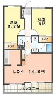 プロディージュ【2階】の間取り