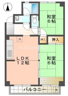 杉浦ハイツ【305号室】の間取り