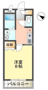 ディアコート【3C号室】の間取り