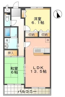 ハイムS.S【3階】の間取り