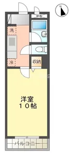 アフロディーテ 96【405号室】の間取り
