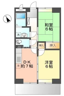 サンハイム緑【103号室】の間取り
