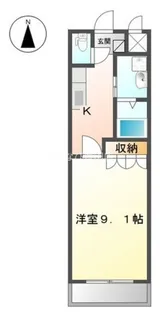 アーバン ルピナス【1階】の間取り