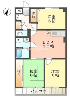 元町ヒルズ【2階】の間取り