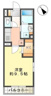 イーストパラシオン【201号室】の間取り