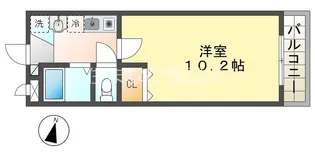 Rプリンス21【303号室】の間取り