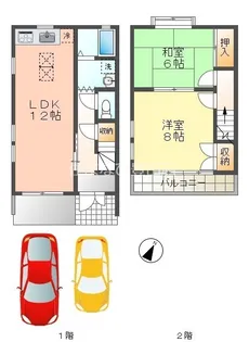 グリーンハイツいちぎ A棟【3号室】の間取り