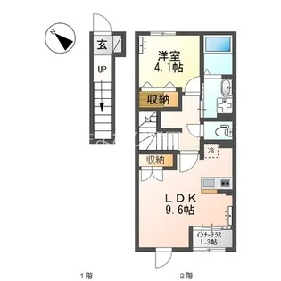 ブルースター【2階】の間取り