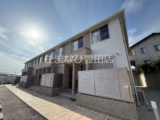 ハーベスト青木【203号室】の外観