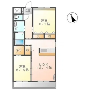 ロイヤルプラザ西岡【3階】の間取り