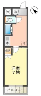 アイルーム豊田永覚Ⅰ【103号室】の間取り
