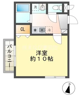 Rプリンス21【201号室】の間取り