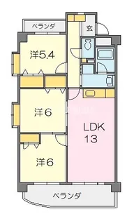 バードランド【2階】の間取り