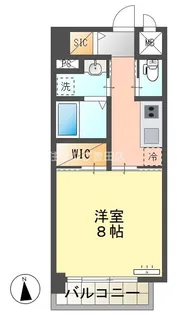 Lausanne(ローザンヌ)【5階】の間取り