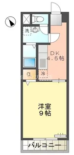 リバティベル三好丘【202号室】の間取り