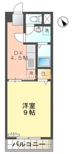リバティベル三好丘【103号室】の間取り