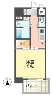 Lausanne(ローザンヌ)【701号室】の間取り