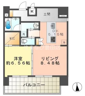 Lausanne(ローザンヌ)【11階】の間取り