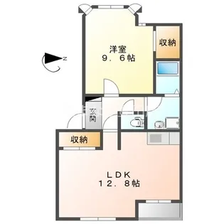 クローバーヒル【201号室】の間取り