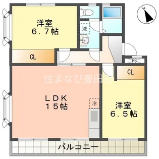 第2三宅ビル【101号室】の間取り