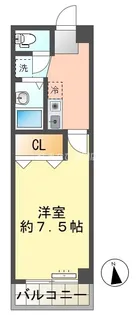 ドミトリー三好ヶ丘【301号室】の間取り