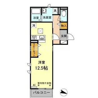 L’espoir【3階】の間取り