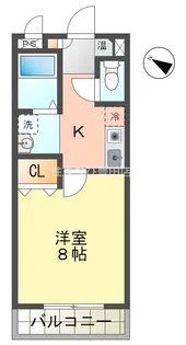 ディアコート【3A号室】の間取り