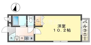 Rプリンス21【302号室】の間取り