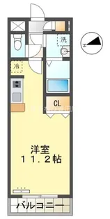 Casa raffine duex【4階】の間取り
