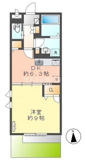 TH-Maison Miyoshi-Kami【101号室】の間取り