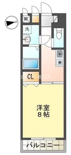 すまいる小坂【407号室】の間取り