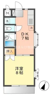 日之出丸太荘【1階】の間取り