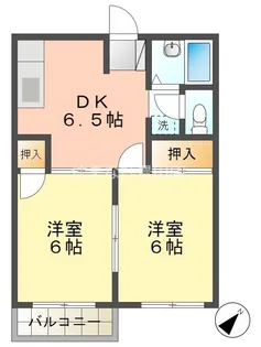 アネックスベル【103号室】の間取り