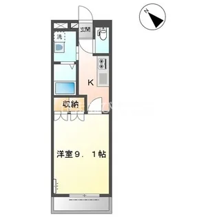 Pine Forest【1階】の間取り